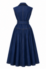 Stacy Demin No Sleeve Dress - Image 2